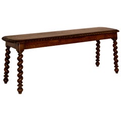 19th Century French Long Bench