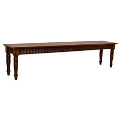 Antique 19th Century French Long Window Seat