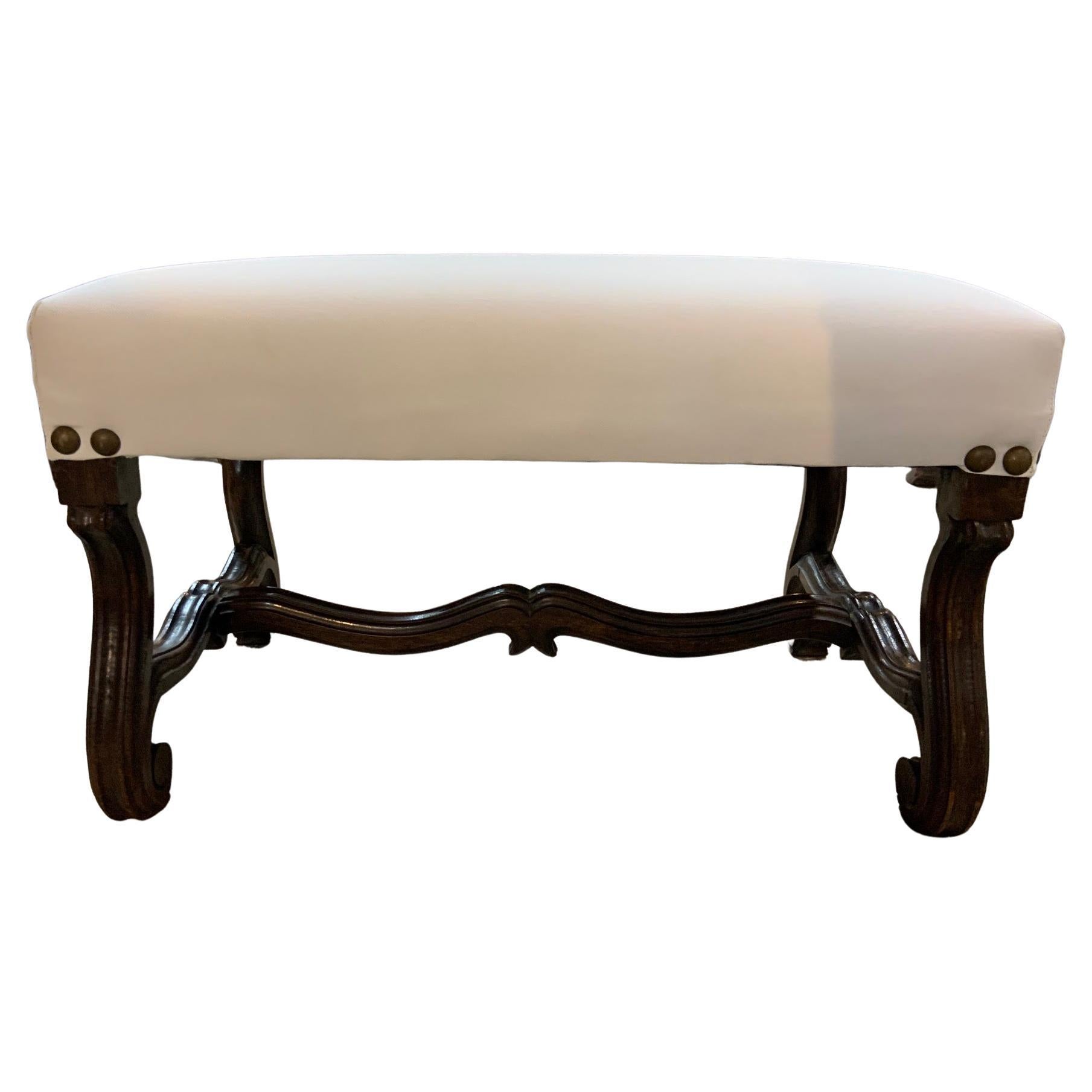 19th Century French Louis 13th Style Stool