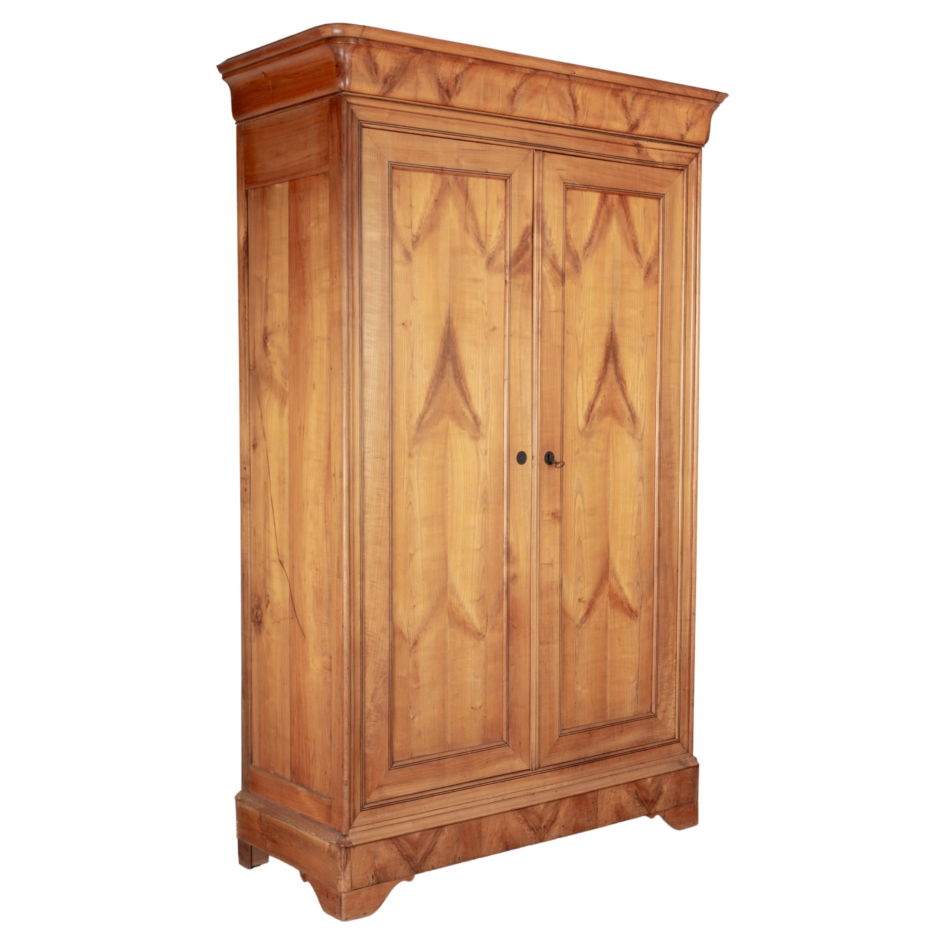 19th Century French Louis Philippe Armoire For Sale