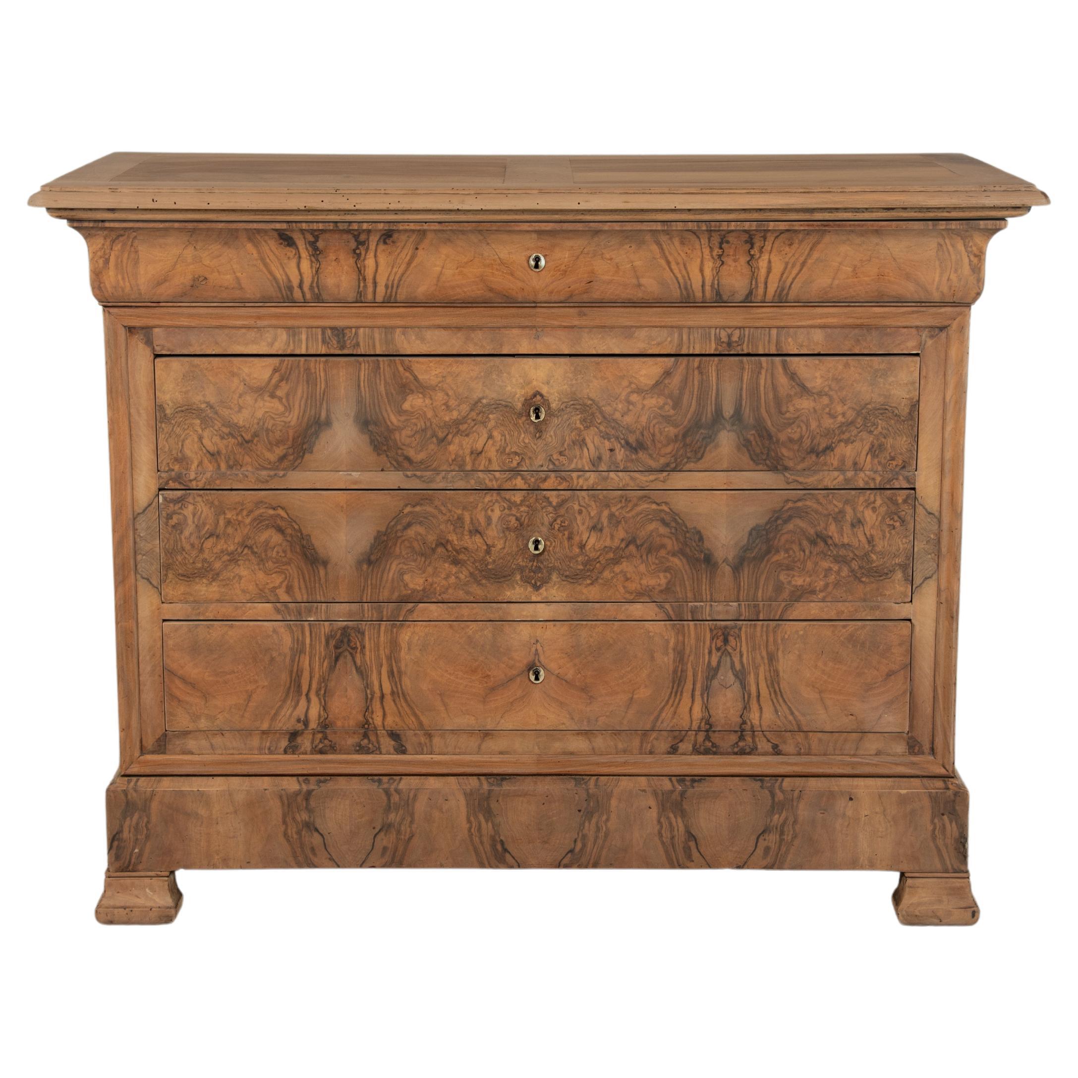 19th Century French Louis Philippe Bleached Commode