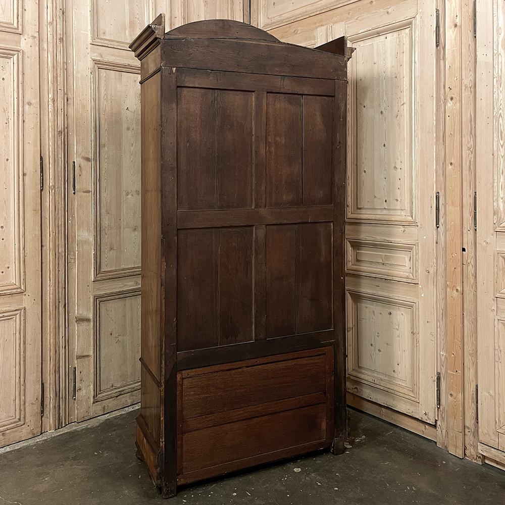 19th Century French Louis Philippe Bookcase ~ Display Armoire For Sale 15