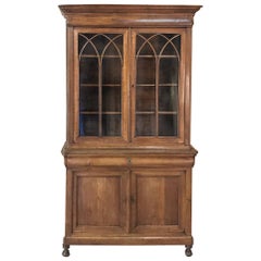 19th Century French Louis Philippe Bookcase