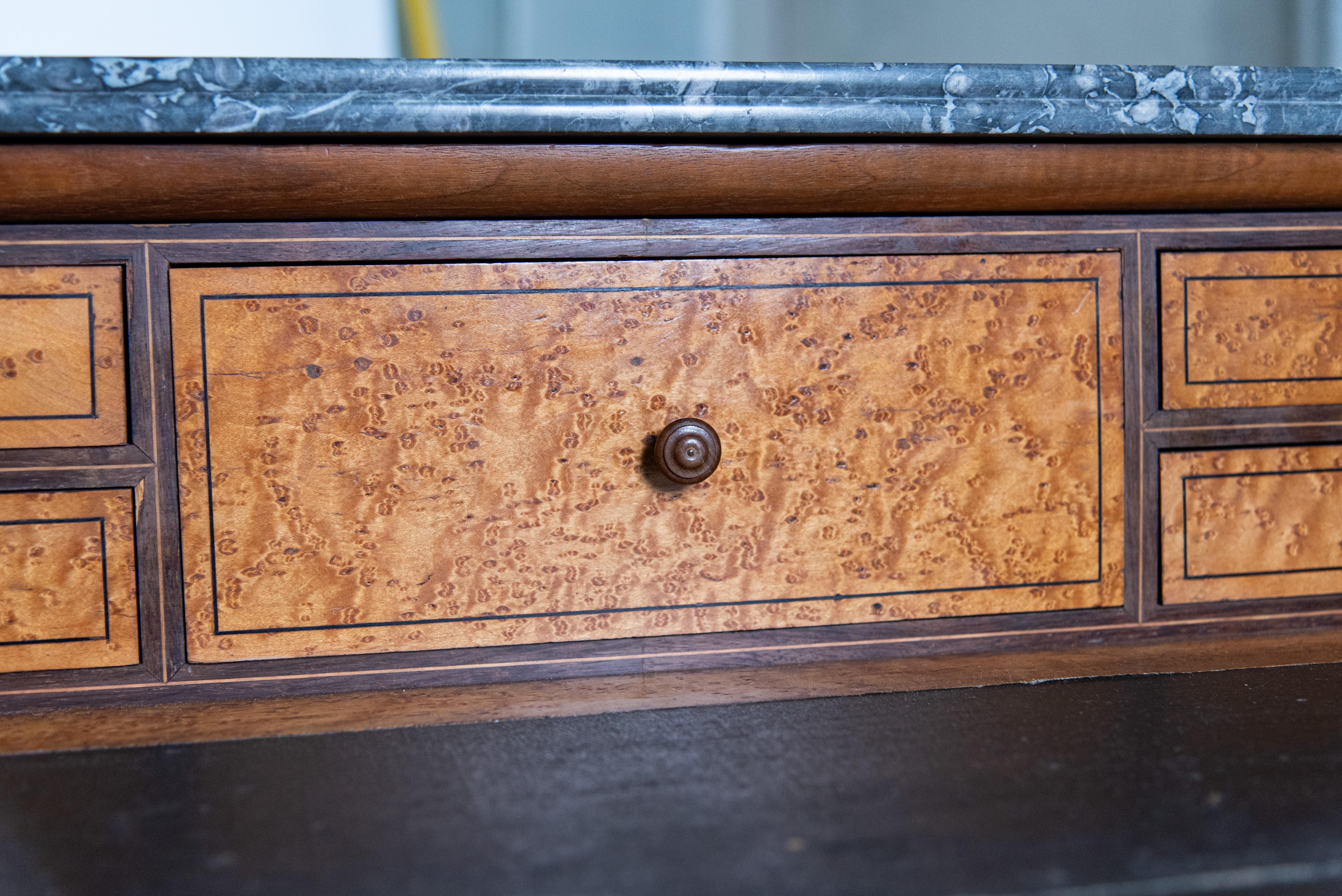 19th Century French Louis Philippe Commode Secretary For Sale 1