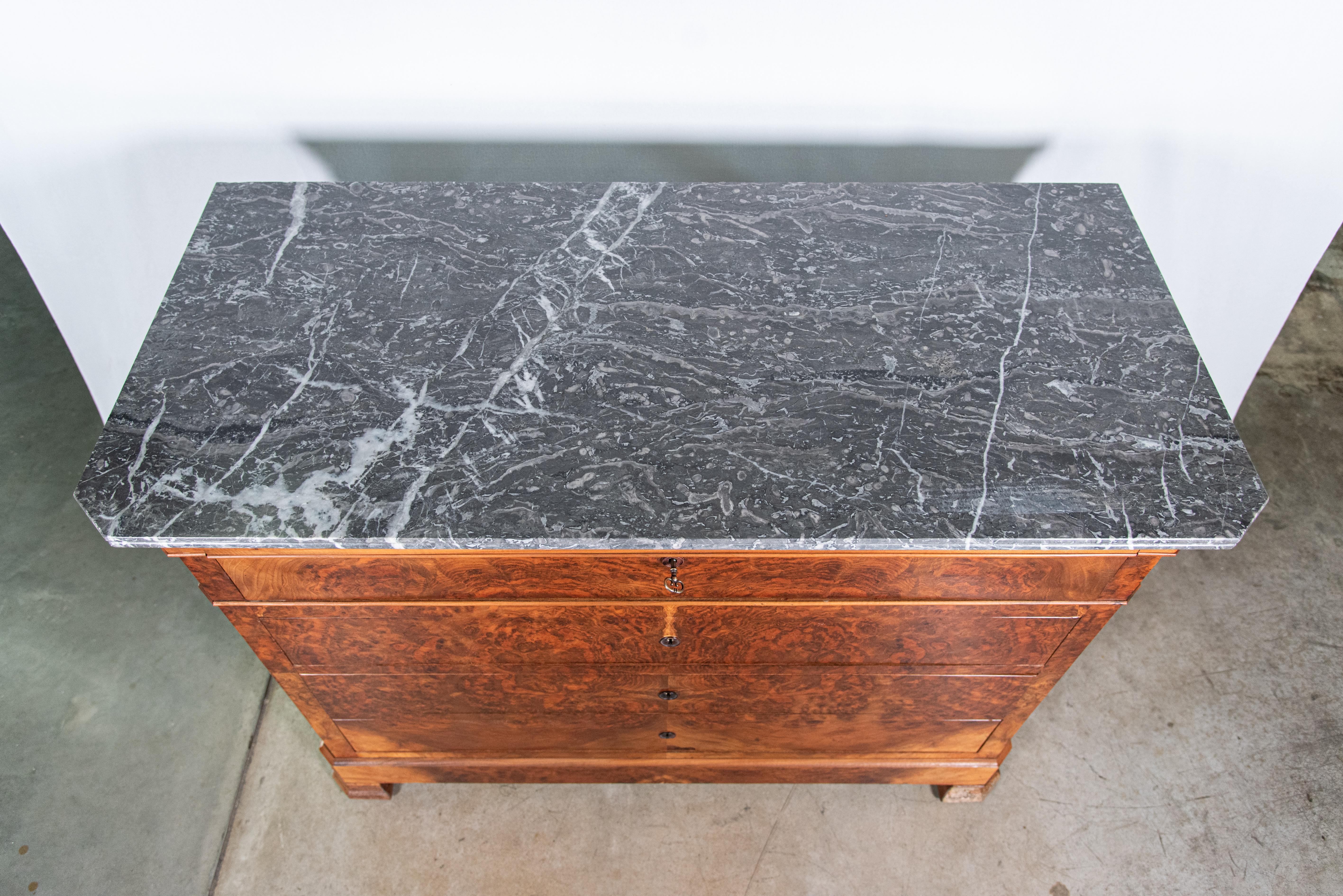 19th Century French Louis Philippe Commode Secretary 3