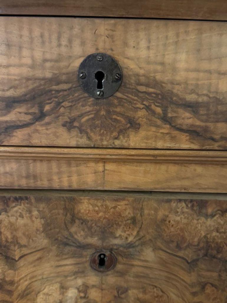 19th Century French Louis Philippe Commode with Marble Top For Sale 2