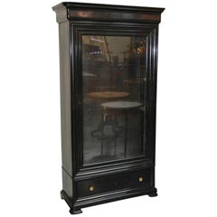 19th Century French Louis Philippe Display Cabinet