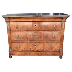 19th Century French Louis Philippe Elm Commode