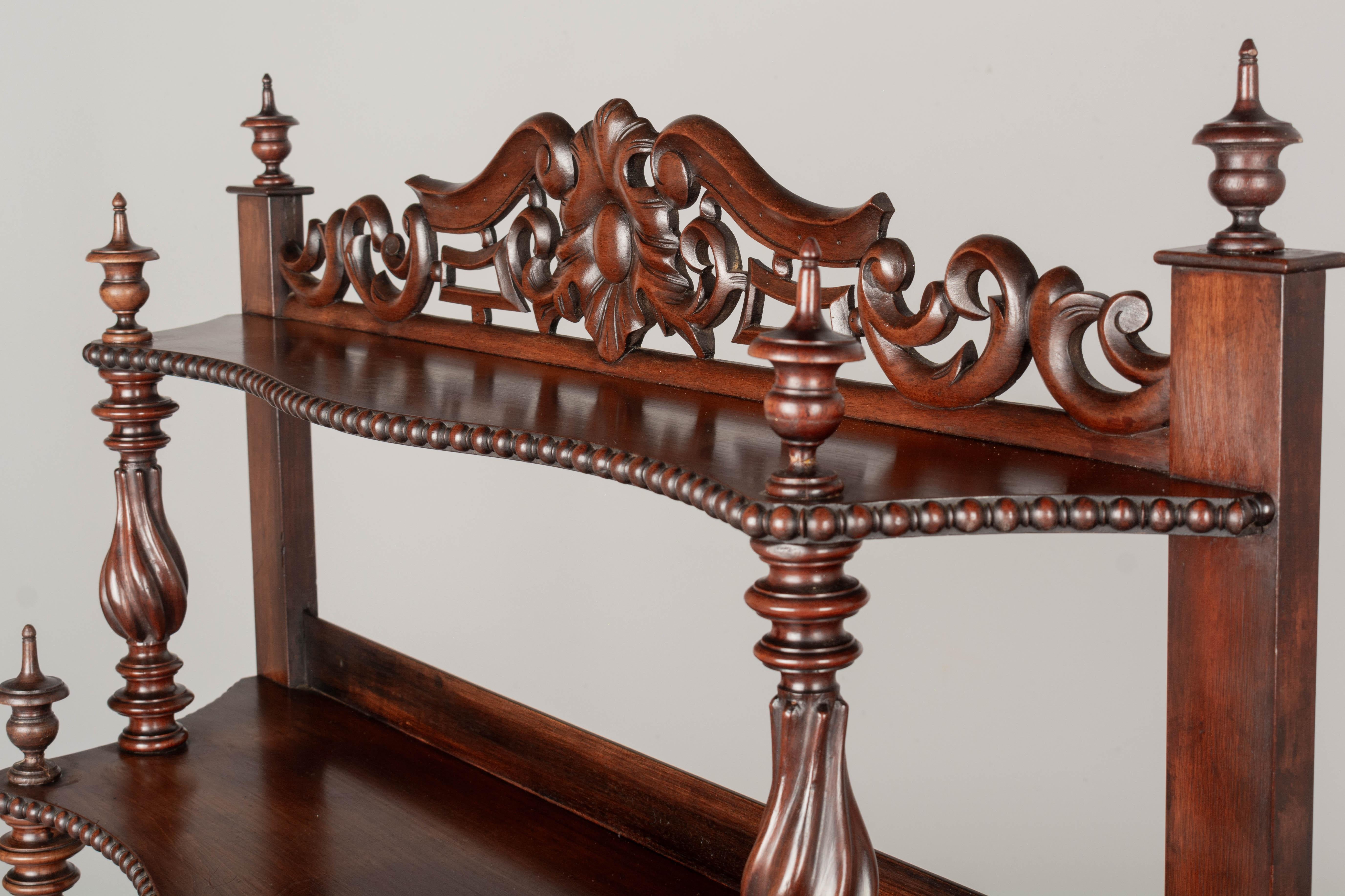 19th Century French Louis Philippe Étagère or Tiered Shelf For Sale 4