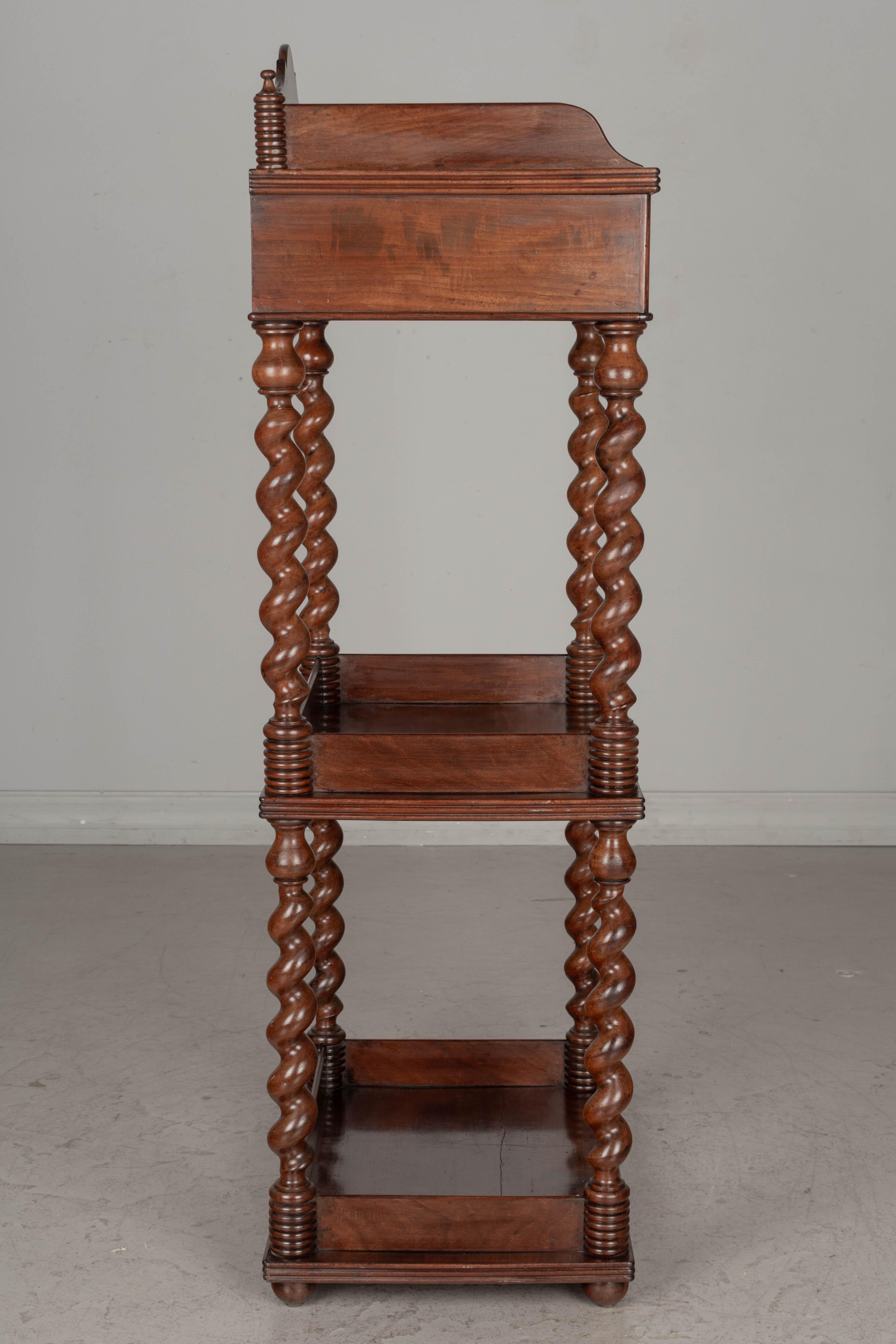 19th Century French Louis Philippe Étagère or Tiered Stand 5