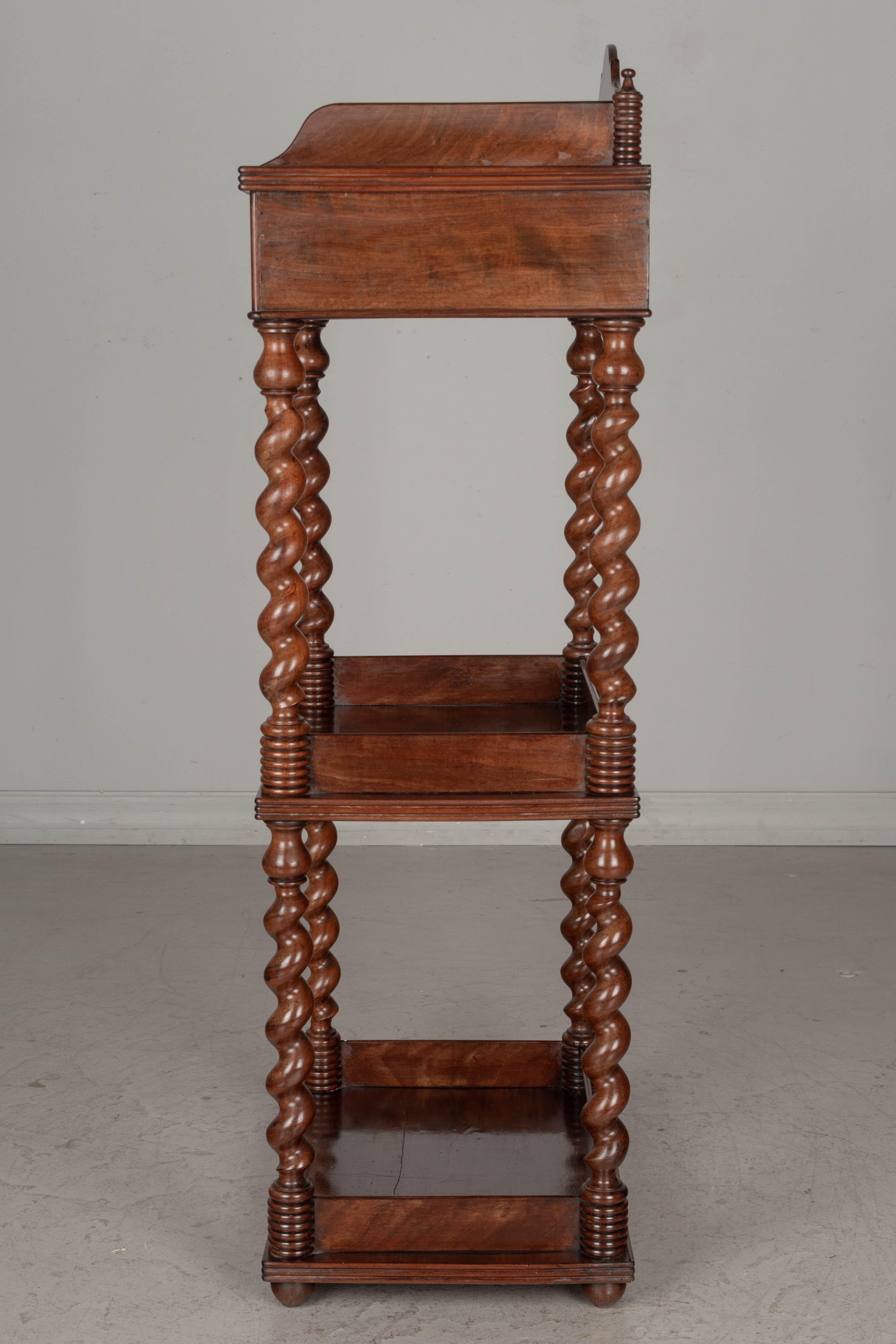 19th Century French Louis Philippe Étagère or Tiered Stand 6