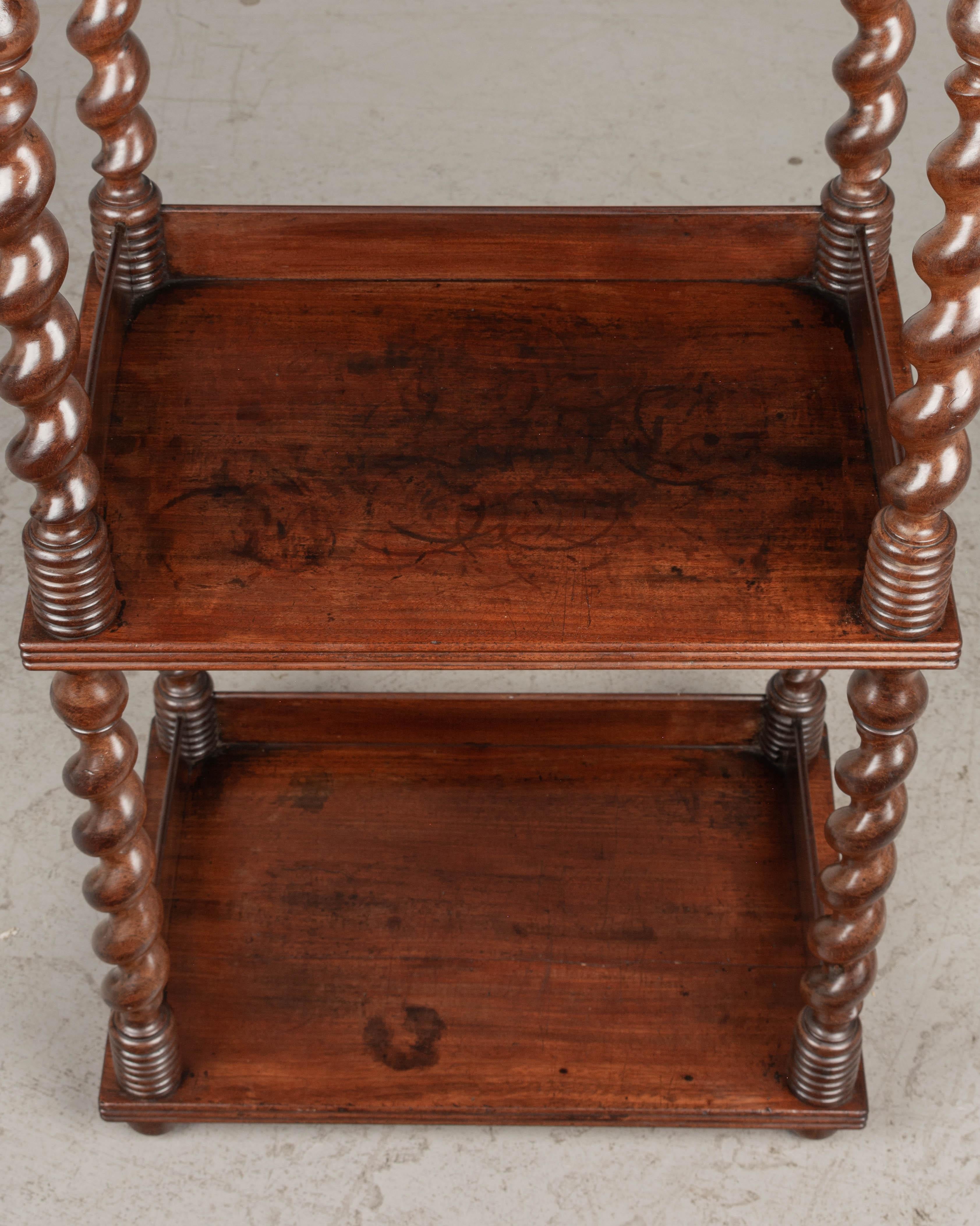 19th Century French Louis Philippe Étagère or Tiered Stand 1
