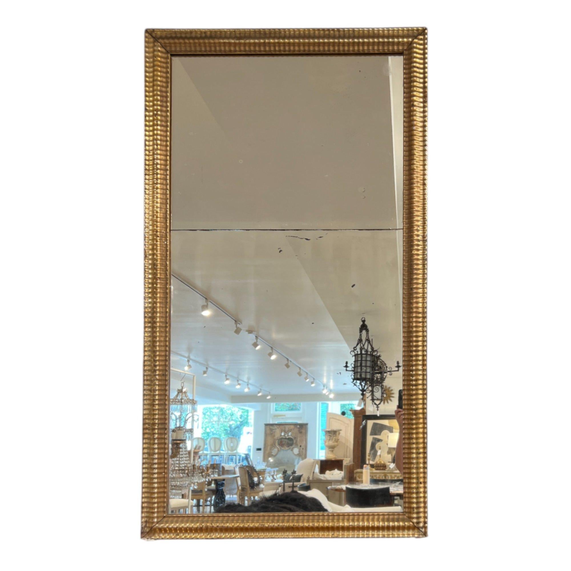 Doré Antique Mirror doré Louis Philippe du 19ème siècle français - Medium en vente
