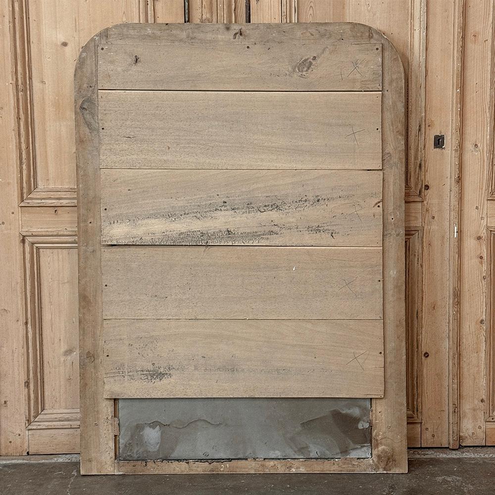 19th Century French Louis Philippe Gilded Mantel Mirror For Sale 9