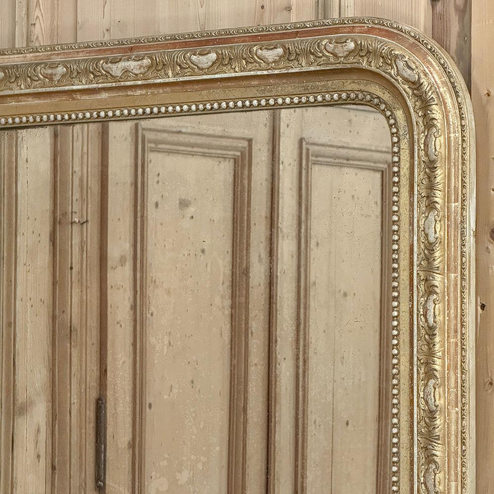 Miroir doré Louis Philippe français du 19ème siècle en vente 3