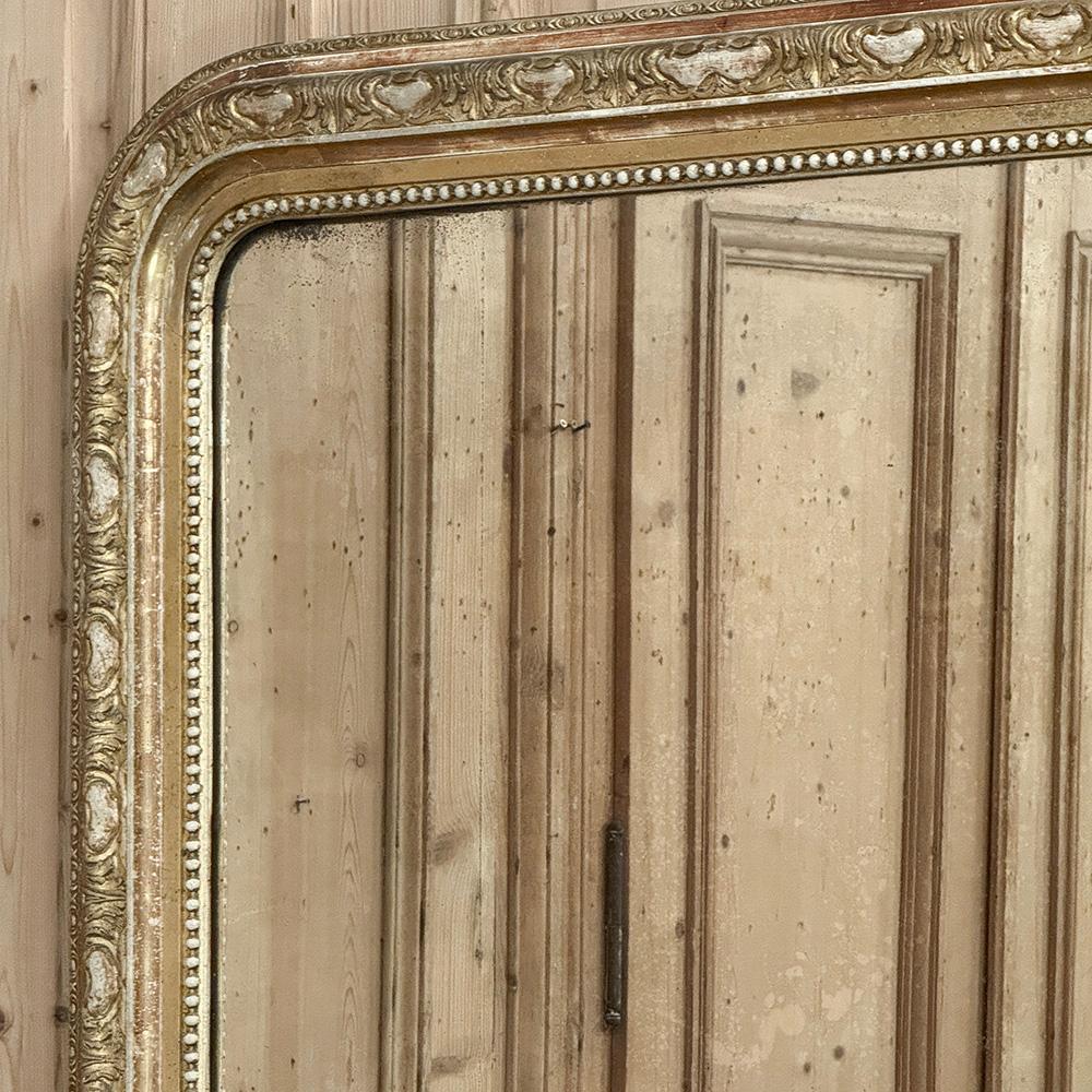 Miroir doré Louis Philippe français du 19ème siècle en vente 5