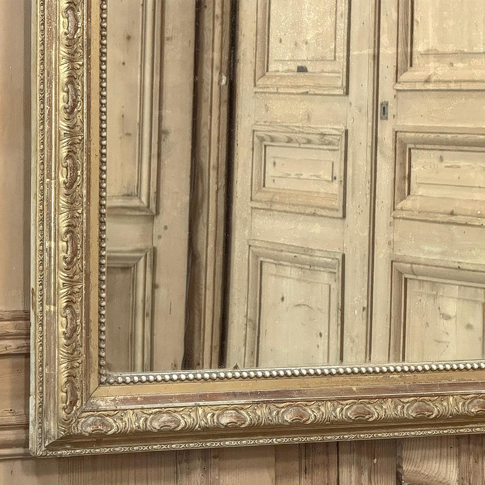 Milieu du XIXe siècle Miroir doré Louis Philippe français du 19ème siècle en vente