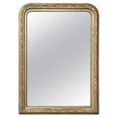 Antique 19th Century French Louis Philippe Gilded Mirror