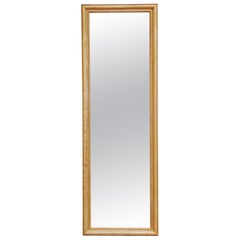 19th Century French Louis Philippe Gilt Wall or Floor Mirror