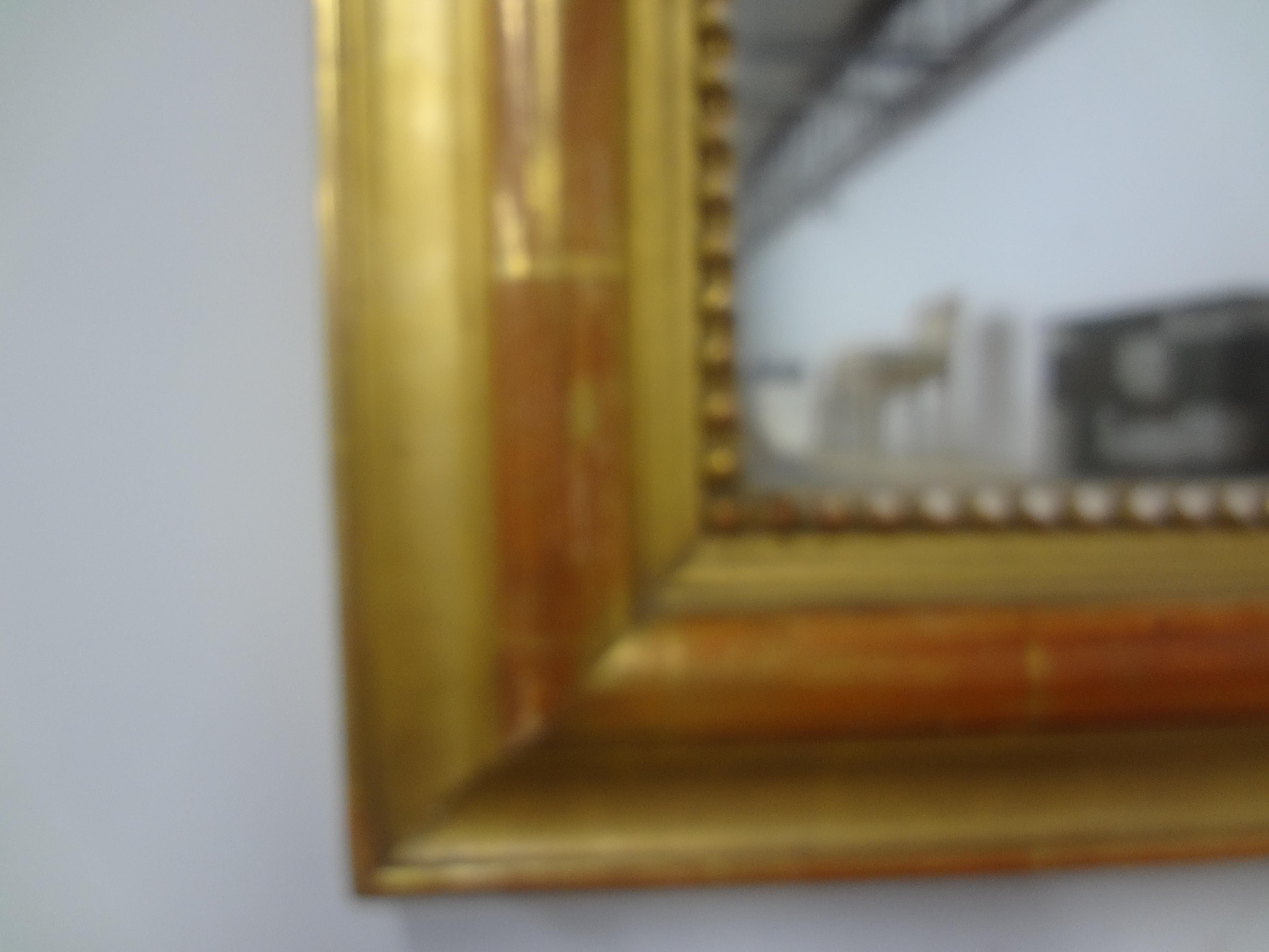 Französischer Louis-Philippe-Spiegel aus vergoldetem Holz, 19. Jahrhundert im Angebot 5