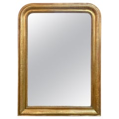 19th Century French Louis Philippe Gold Mirror