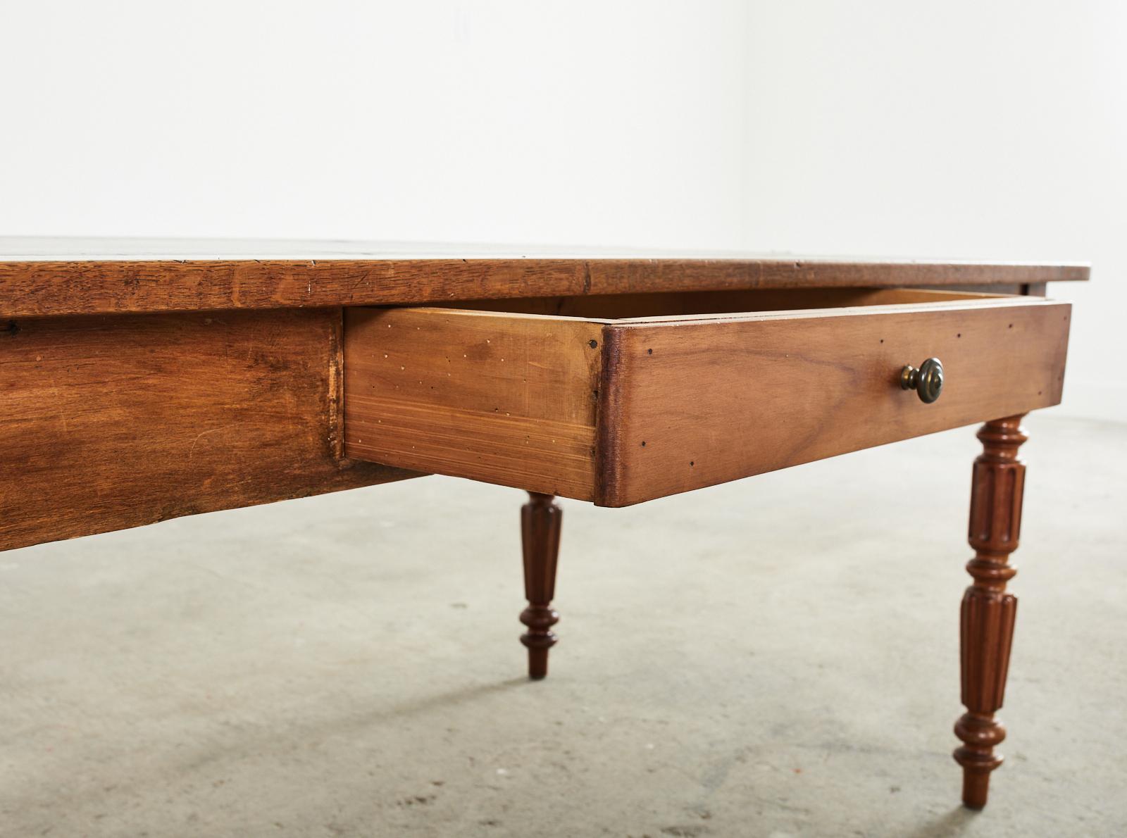 19th Century French Louis Philippe Low Writing Table or Desk 5