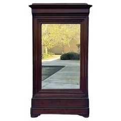 19th Century French Louis Philippe Mahogany Armoire