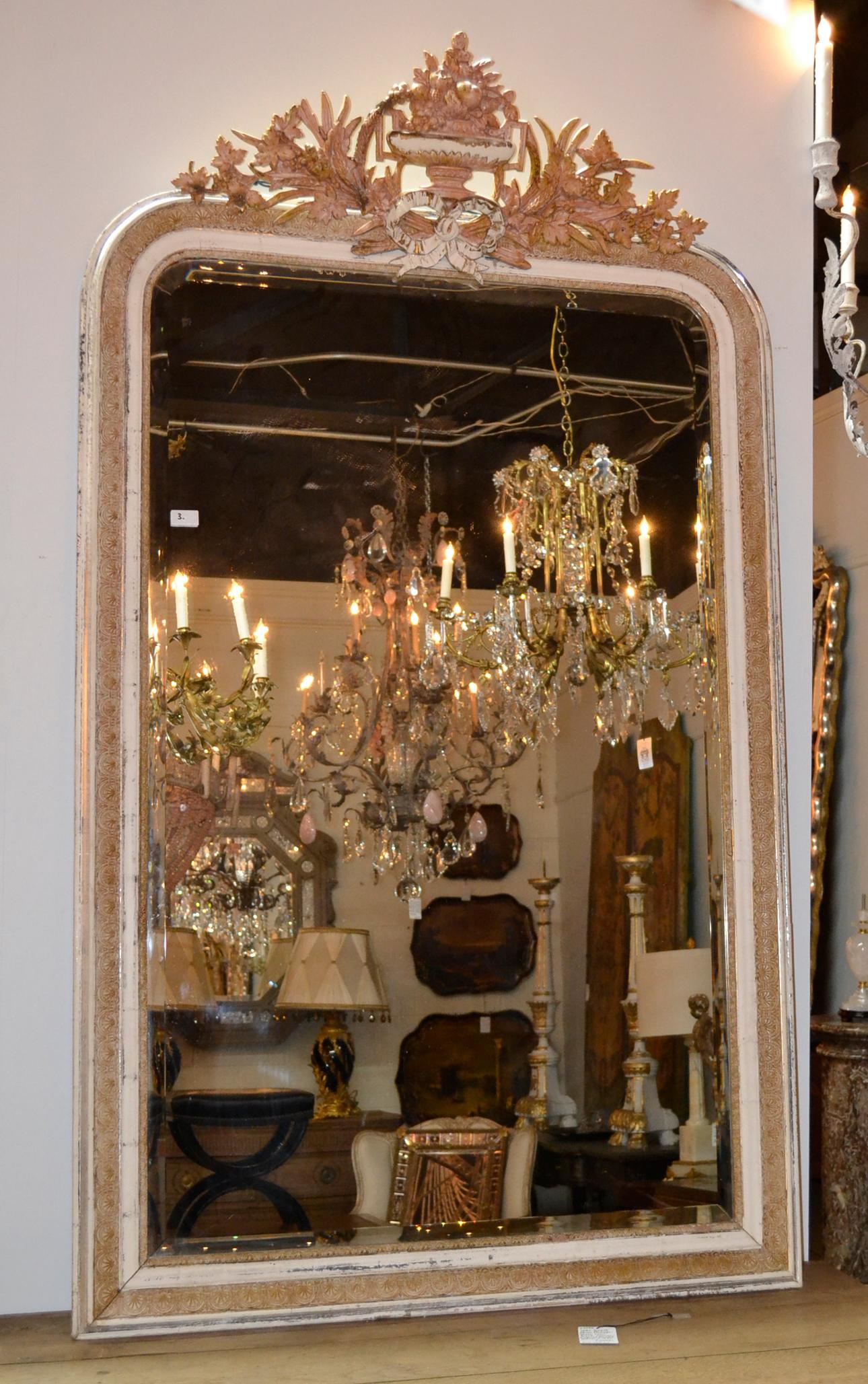 19th Century French Louis Philippe Mirror 2