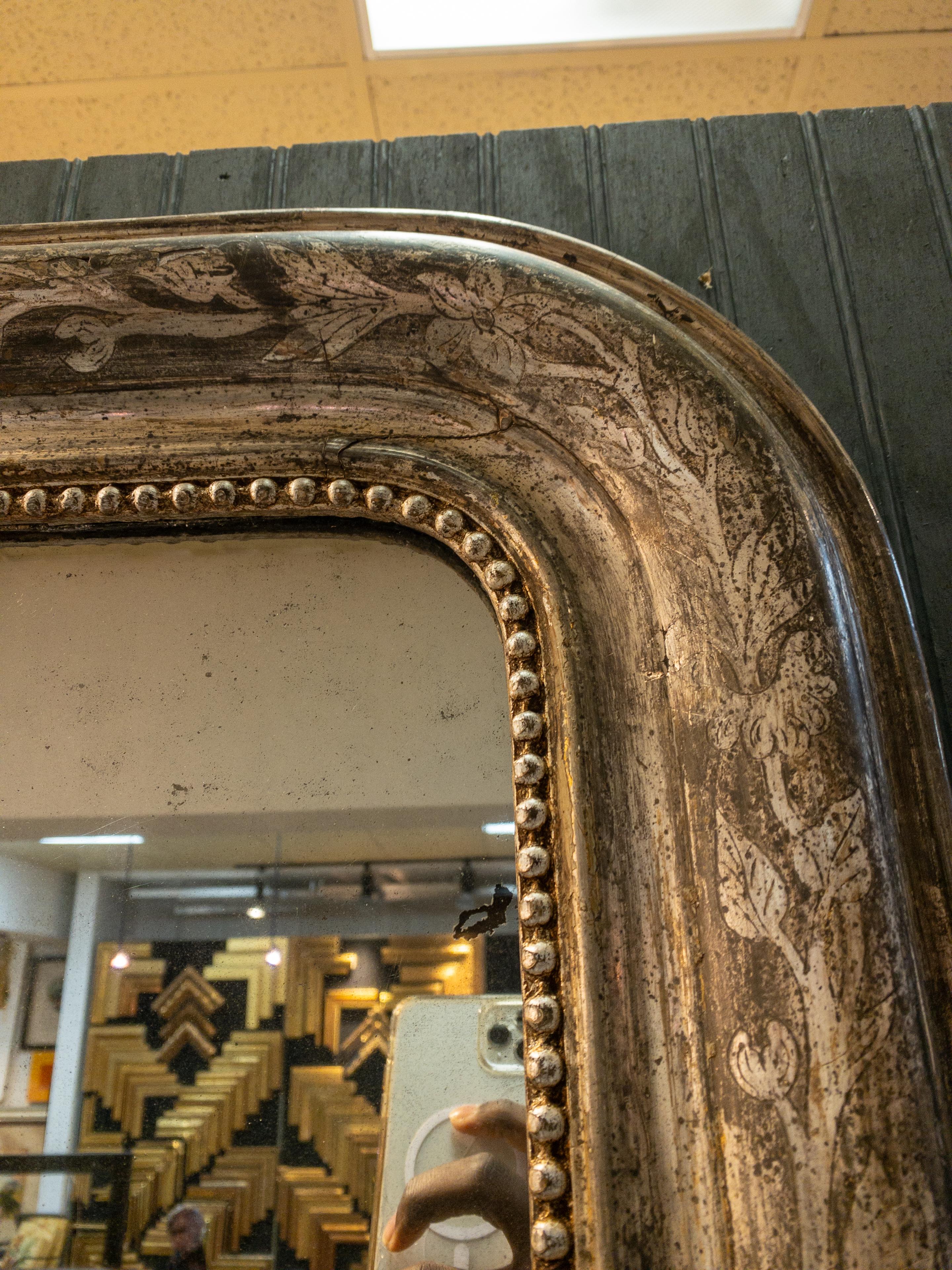 19th Century French Louis Philippe Mirror For Sale 3