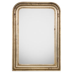 19th Century French Louis Philippe Mirror with Stripes