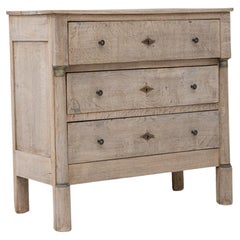 19th Century French Louis Philippe Oak Chest of Drawers