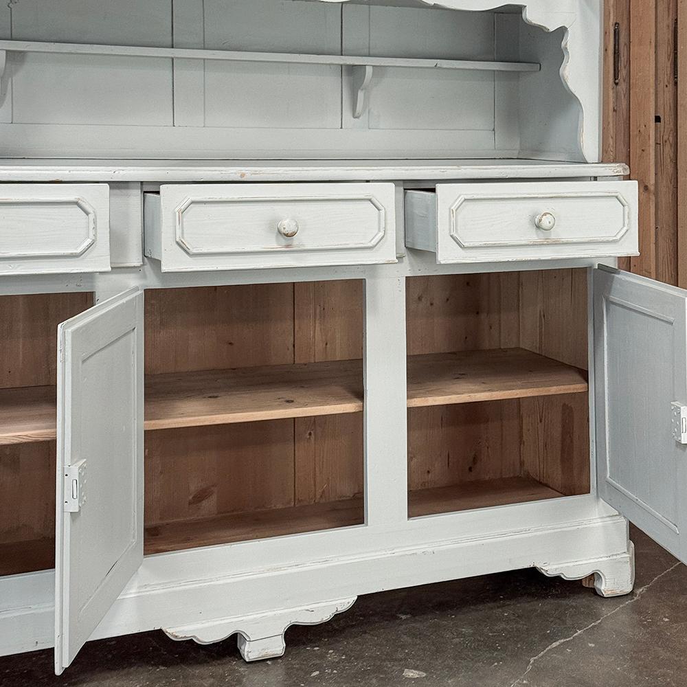 Buffet français du 19ème siècle peint Louis Philippe en vente 12