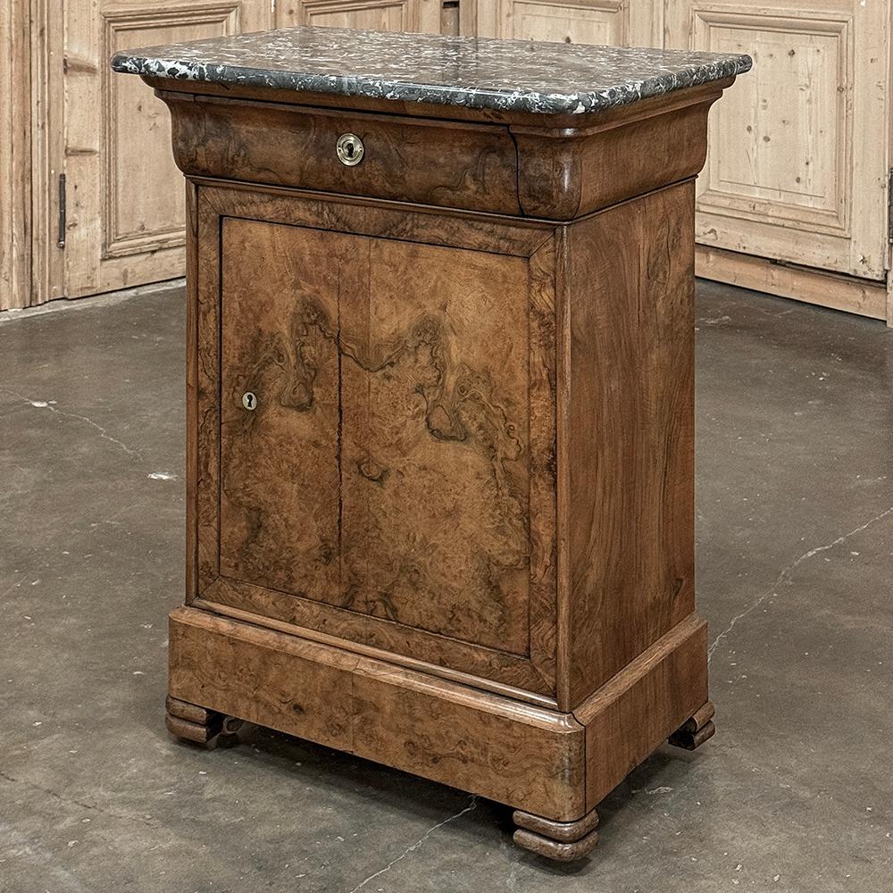 19th Century French Louis Philippe Period Argentier ~ Secretary In Good Condition For Sale In Dallas, TX