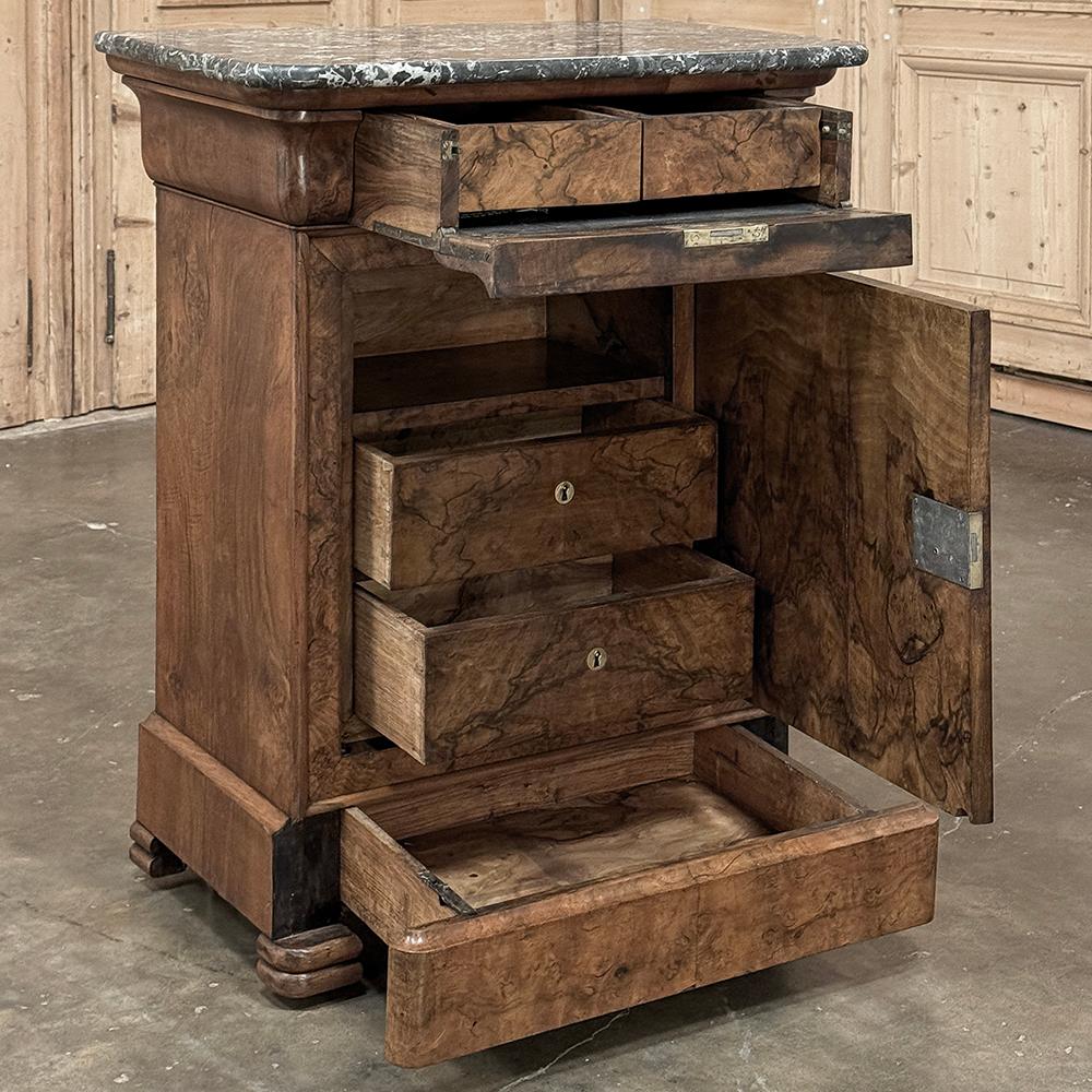 19th Century French Louis Philippe Period Argentier ~ Secretary For Sale 2