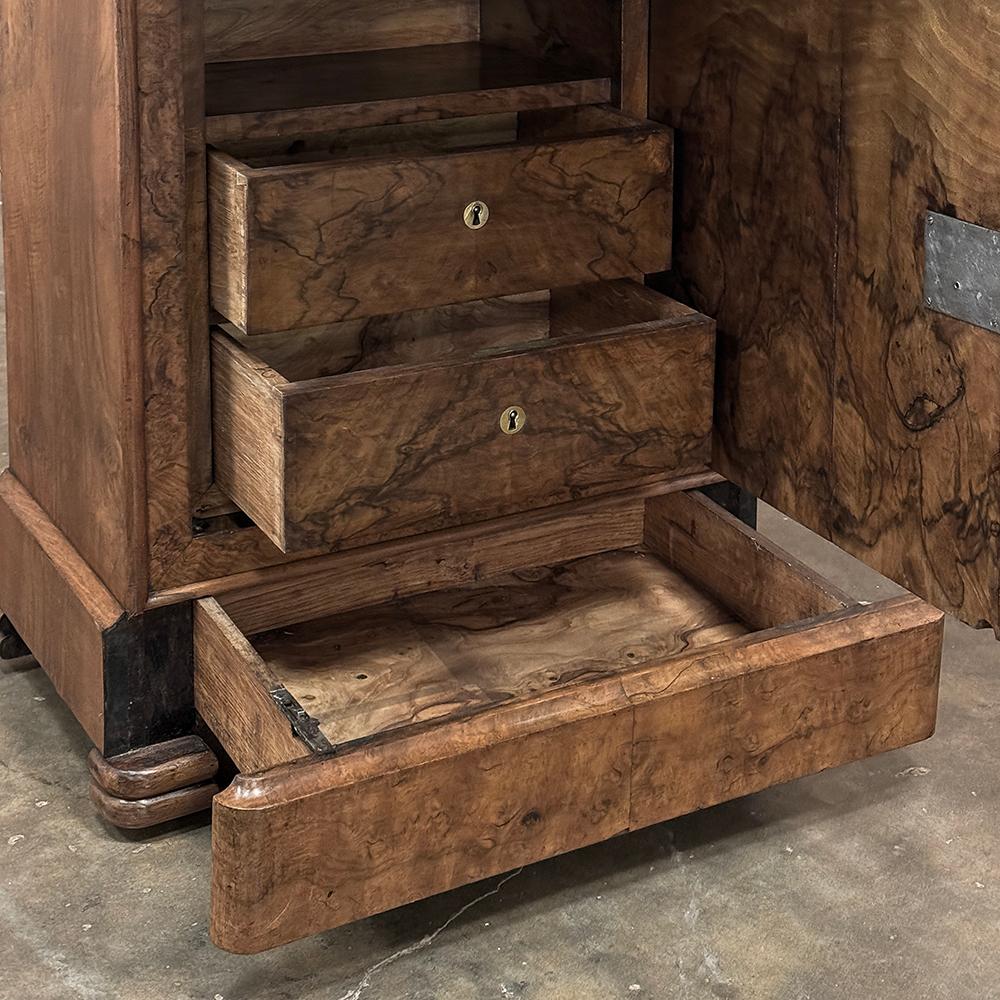 19th Century French Louis Philippe Period Argentier ~ Secretary For Sale 4