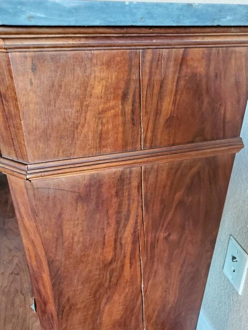 19th Century French Louis Philippe Period Bedside Cabinet  For Sale 5