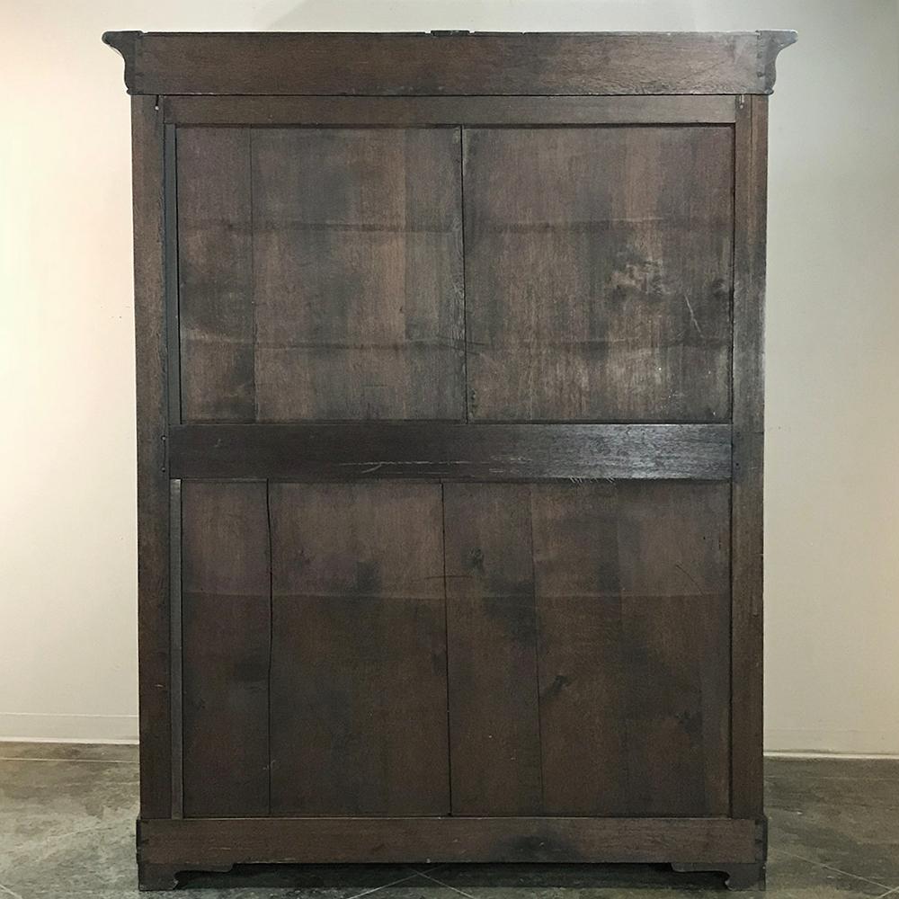 19th Century French Louis Philippe Period Burl Mahogany Armoire 6