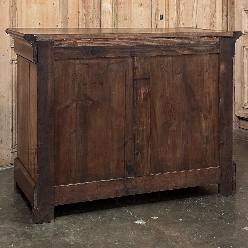 19th Century French Louis Philippe Period Burl Walnut Commode For Sale 12