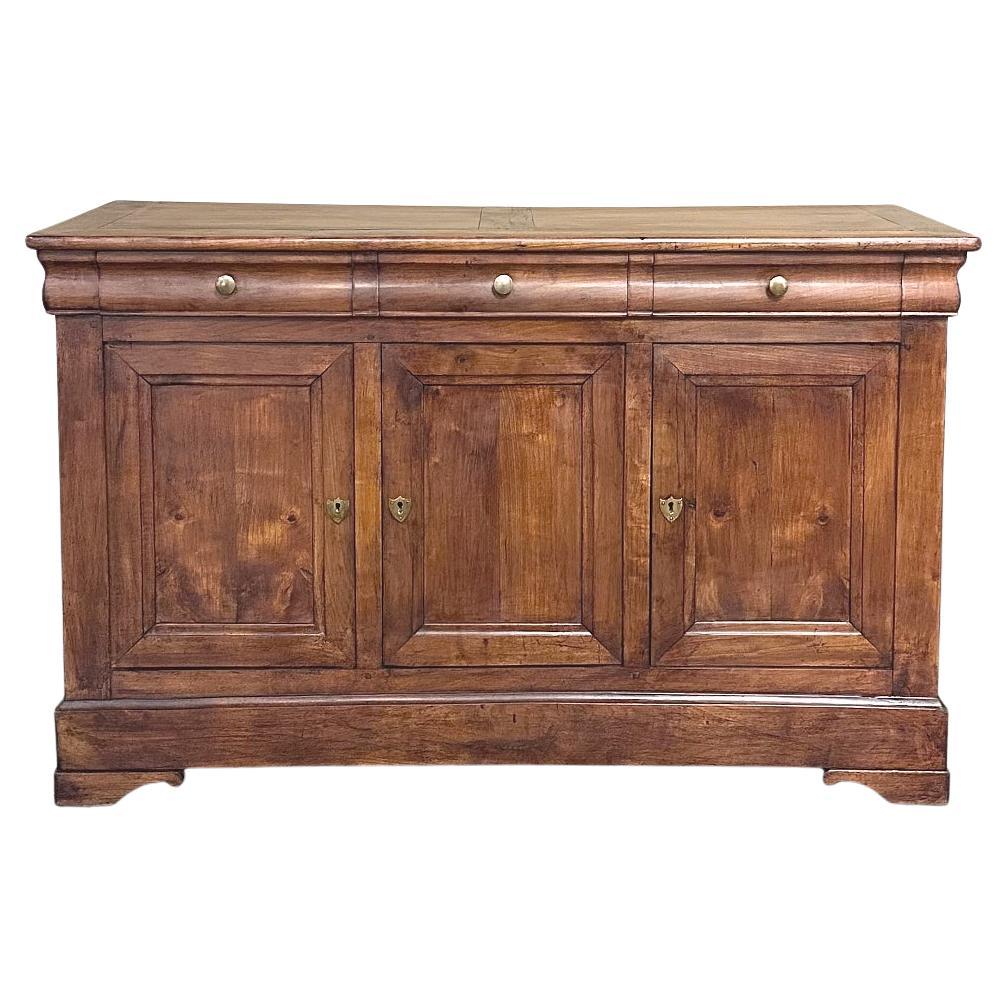 19th Century French Louis Philippe Period Cherrywood Buffet ~ Credenza