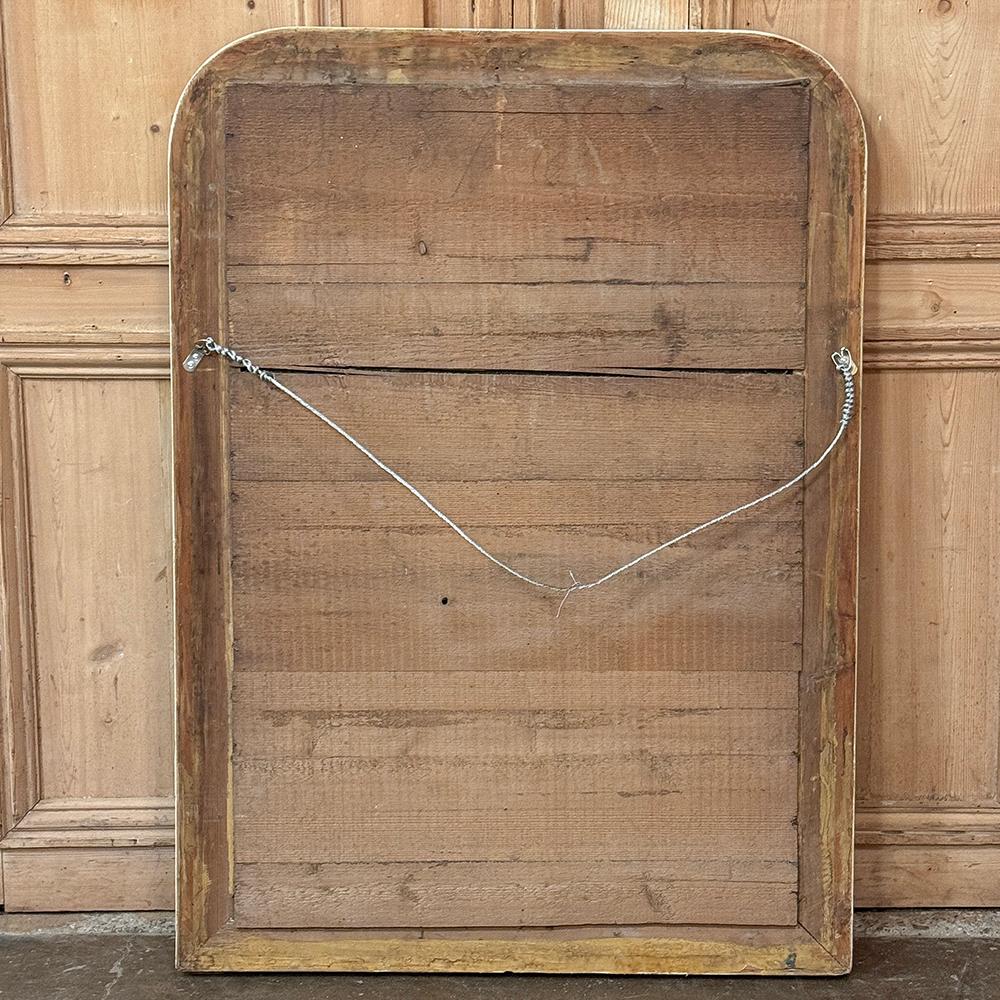 Miroir doré d'époque Louis Philippe du 19ème siècle en vente 7