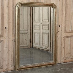 19th Century French Louis Philippe Period Gilded Mirror