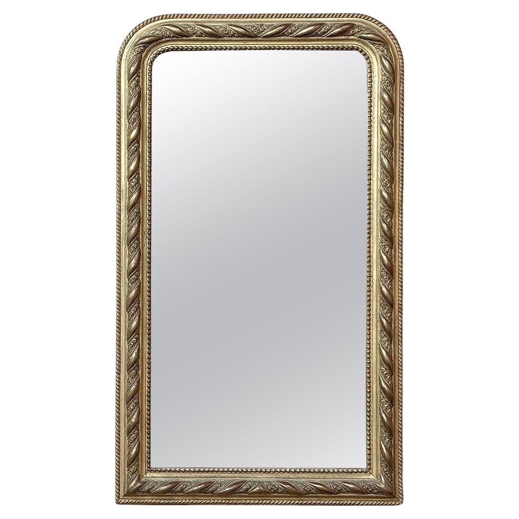 19th Century French Louis Philippe Period Gilded Mirror