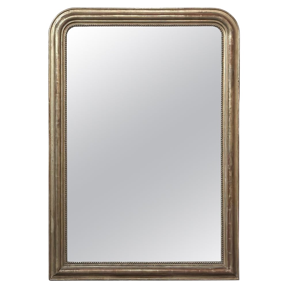 19th Century French Louis Philippe Period Gilded Mirror For Sale