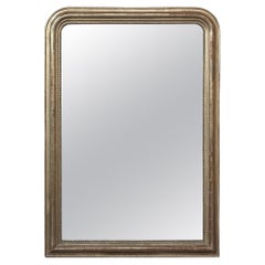 Miroir doré d'époque Louis Philippe du 19ème siècle