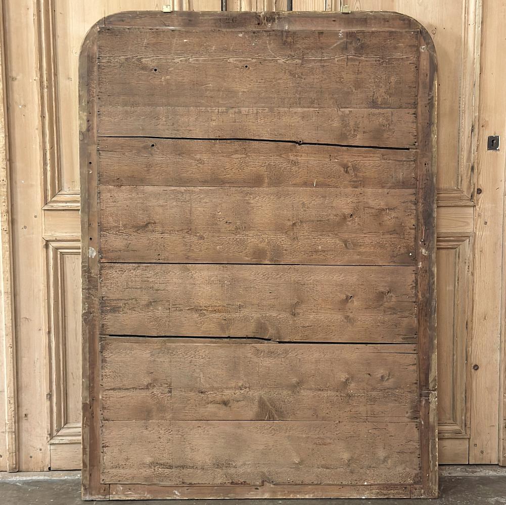 Miroir français du 19ème siècle d'époque Louis Philippe en bois doré en vente 9