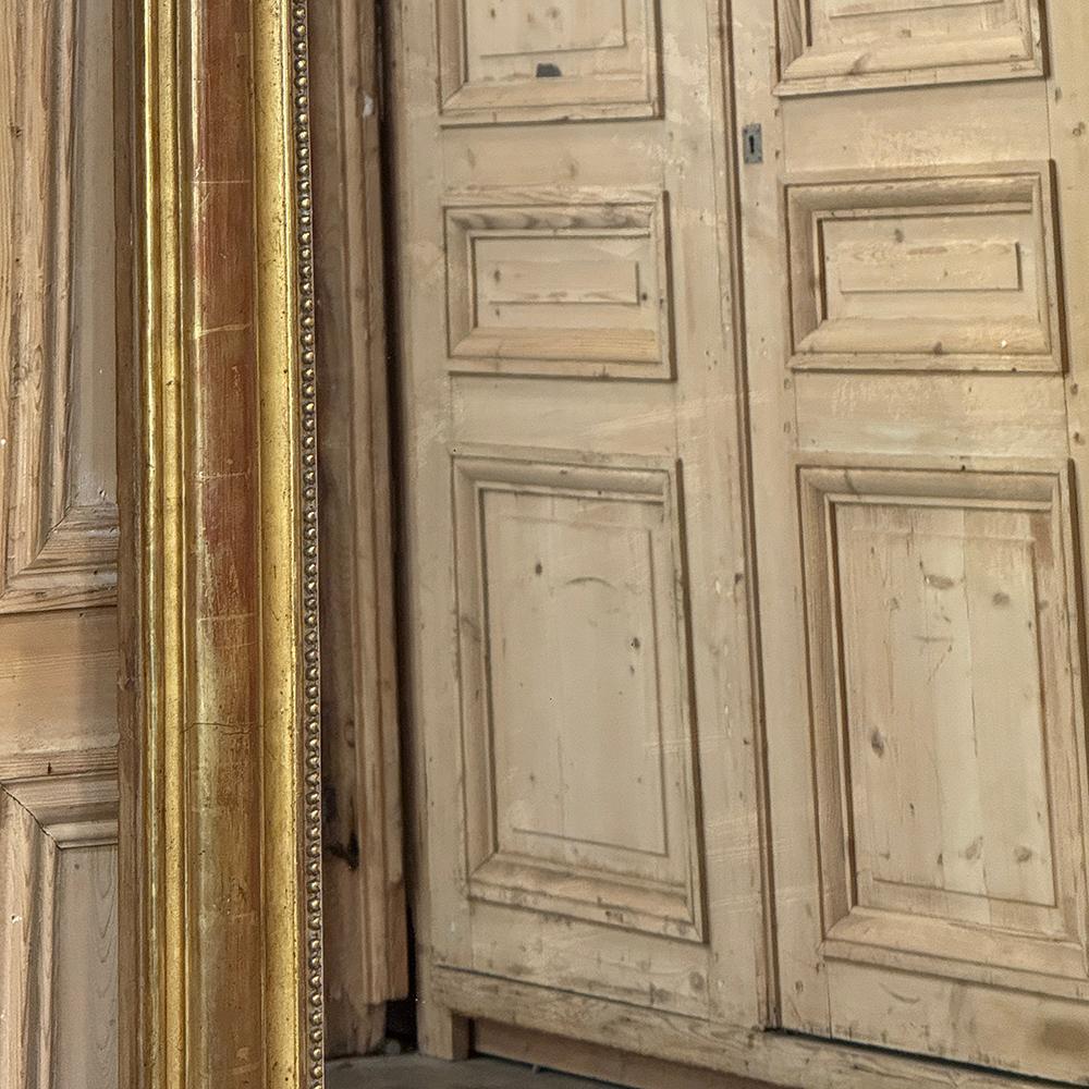 XIXe siècle Miroir français du 19ème siècle d'époque Louis Philippe en bois doré en vente