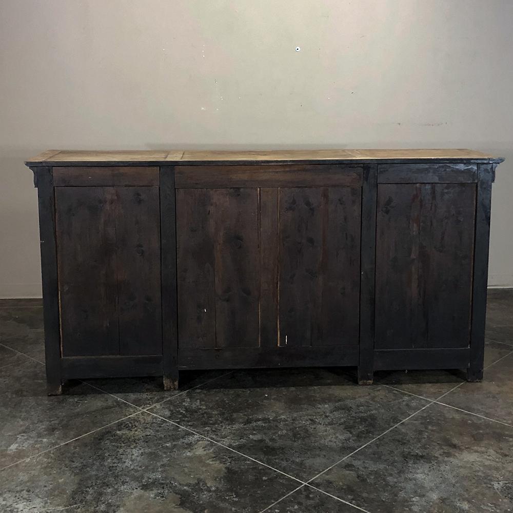 19th Century French Louis Philippe Period Inlaid Stripped Buffet 8