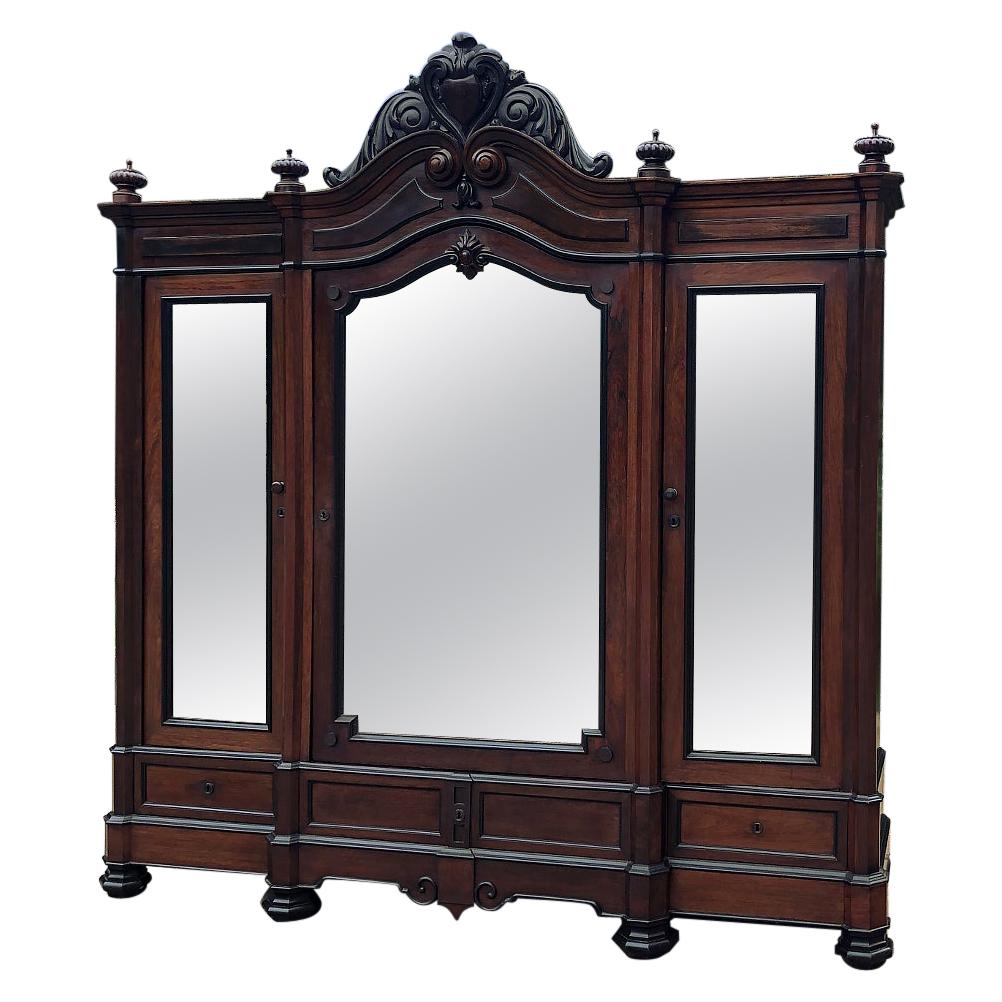Louis Philippe Armoire of Cherry at 1stDibs