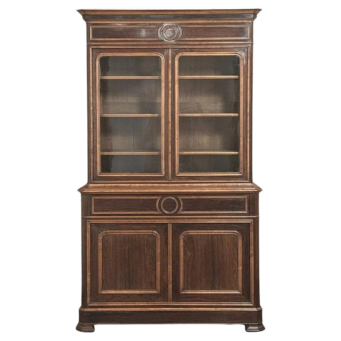 19th Century French Louis Philippe Period Secretary ~ Bookcase