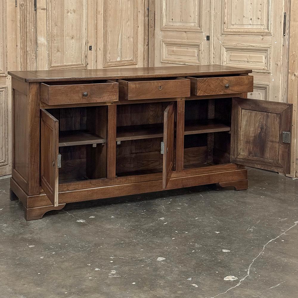 Buffet in noce del periodo Louis Philippe del XIX secolo ~ Enfilade ~ Credenza in vendita 5